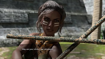 The lust city #06 meeting the blonde girl with small tits and blowjob lips