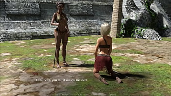 The lust city #06 meeting the blonde girl with small tits and blowjob lips