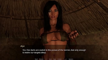 The lust city #06 meeting the blonde girl with small tits and blowjob lips