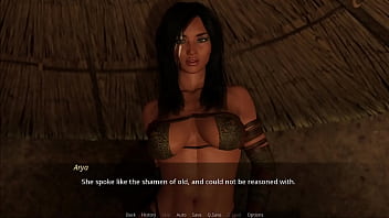 The lust city #06 meeting the blonde girl with small tits and blowjob lips