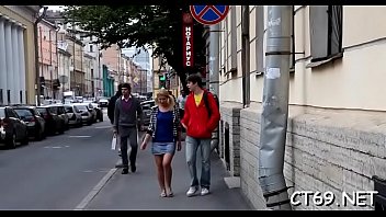 High level of excitement makes our lascivious babe widen her legs