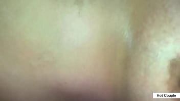 Huge cum in pussy after a long time creampie sex