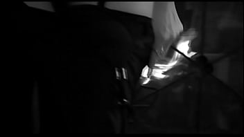 Candlelight threesome with the waiter