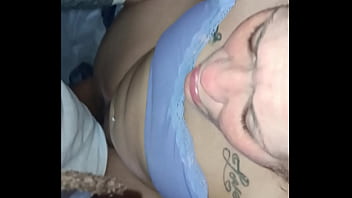 She plays with that dick with legs up and spread wide