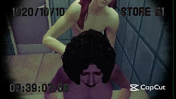 Sims ebony gets recked annilingus