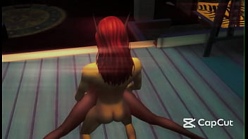 Sims ebony gets recked annilingus