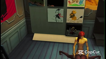 Sims ebony gets recked annilingus