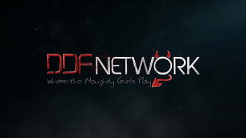 Raunchy romp lesbian pillow fight turns to pussy play