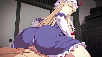 Touhou yukari pichula negra