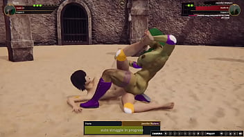Horie vs jennifer nf3d lesbian combat