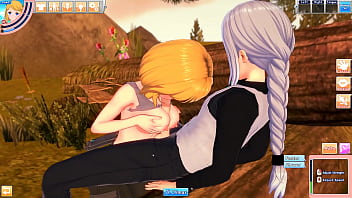 Koikatsu tomboy riley fucks guy outdoors