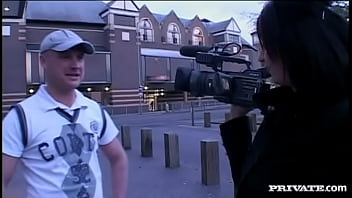 Tattooed samantha takes on two strangers cocks at the same time