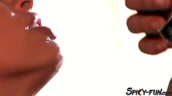 Blonde hottie is getting her ass fucked