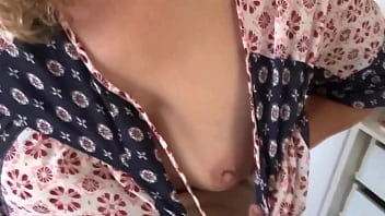 My wife gets excited showing off her wonderful tits and asks them to be filled with milk My wife gets excited showing off her wonderful tits and asks them to be filled with milk