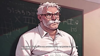 My new girlfriend #01 violet loves to show her big ass & camel toe taboo hentai game