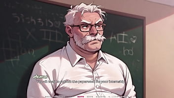 My new girlfriend #01 violet loves to show her big ass & camel toe taboo hentai game