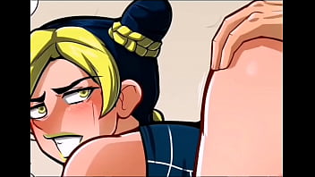 Jolyne es llenada de cum por la vagina