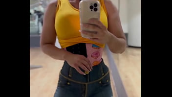 Entrenando en el gym