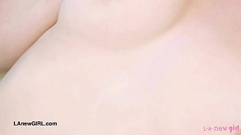 Stunning cute model naked close up