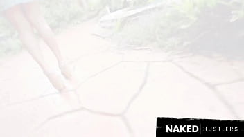 Deepthroat master doing what she does best with 2 dicks