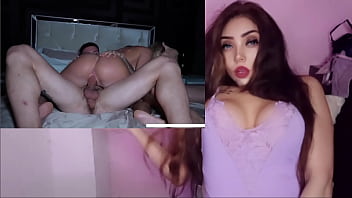 La hermosa modelo se come tres pollas y la llenan de semen