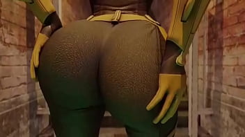 Batgirl moves her big ass harley cameo in the ending of the video