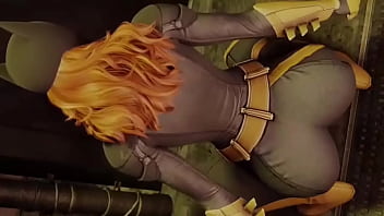 Batgirl moves her big ass harley cameo in the ending of the video