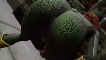 Batgirl moves her big ass harley cameo in the ending of the video Batgirl moves her big ass harley cameo in the ending of the video