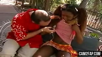 Black teen fucks outdoor free hardcore porn