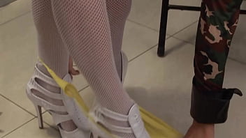 Jordan and cate fuck each other with a dildo