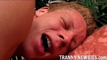 Guys asshole rimmed by shemale