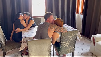 A kel sonhou que estávamos fazendo uma putaria na cozinha de casa não é que o sonho virou realidade