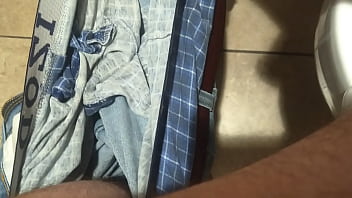 Wanking drives wife to lock me up