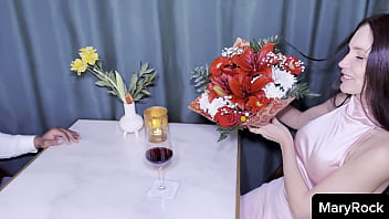 Day of love he gift me his bbc in small russian pussy