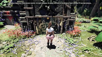 Lara croft learns to climb rocks and huge cocks game