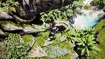 Lara croft learns to climb rocks and huge cocks game