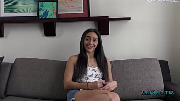 Lilly hall’s spicy interview turns into explosive handjob finale with cullen pike