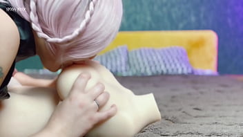 Nazuna nanakusa fucks her trans sex doll and gets an orgasm
