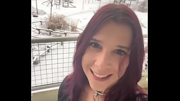 Lets go sous la neige