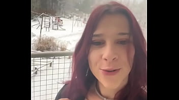 Lets go sous la neige