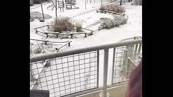 Lets go sous la neige