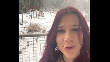 Lets go sous la neige