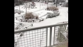 Lets go sous la neige