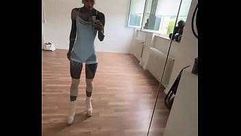 Do you like this outfit got it from virusshop and love to dance in it #dance #inkedbabe #tattoobabe