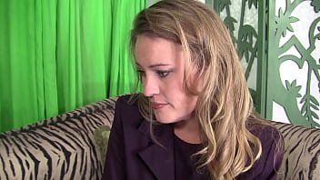 Blonde teen swallows a huge cum load after a hardcore fuck