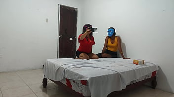 My girlfriend brought her best friend to learn how to give intense blowjobs at home