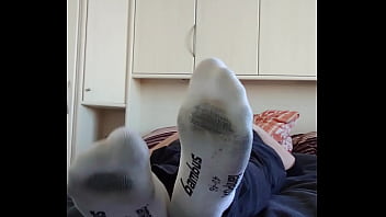 Meine weißen sneaker socken