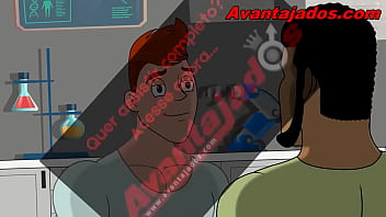 Sacanagem gay com putinhos e robô