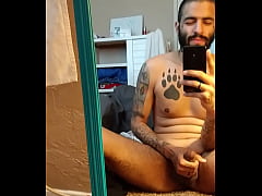 Play MP4 - Darius Andino Young Straight Guy Selfie Mirror Masturbation