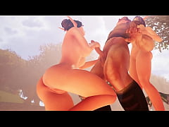 Play MP4 - Handjob on the Beach &vert; Warcraft Parody
